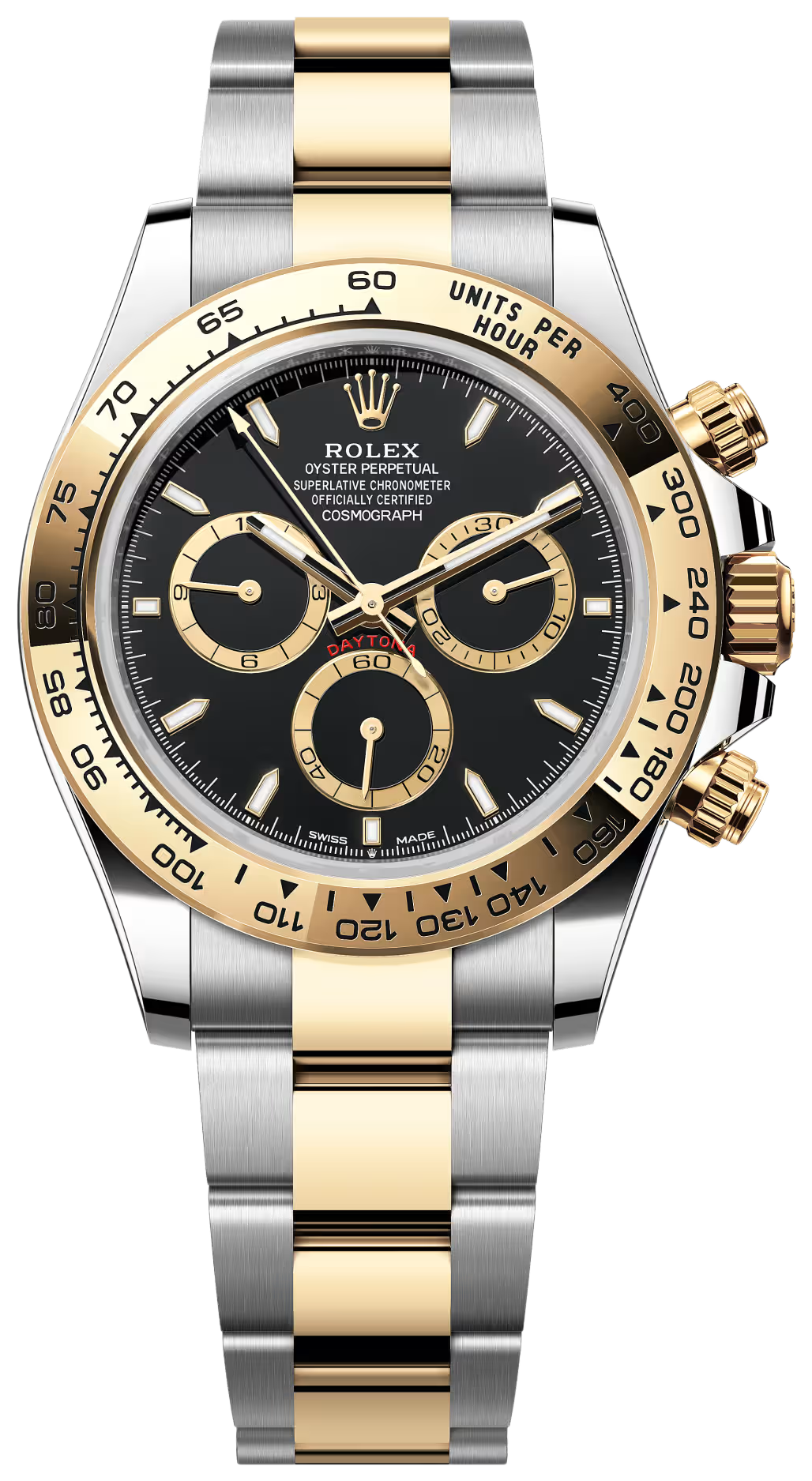 Rolex Cosmograph Daytona em aço e ouro amarelo